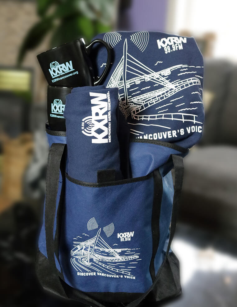 KXRW Bundle with bag, two mugs and two shirts