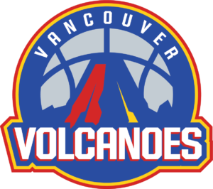 Vancouver Volcanoes Basketball Team Logo