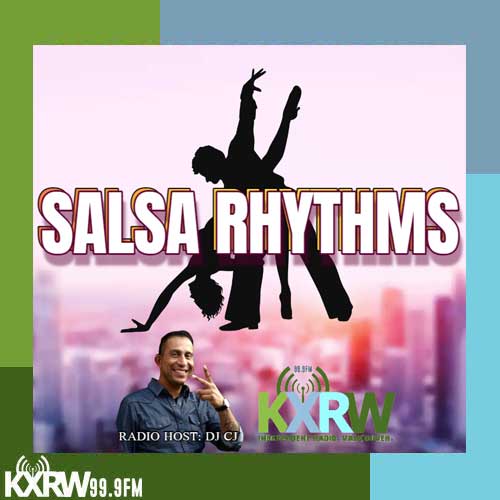 Salsa Rhythms KXRW logo